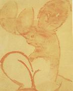 Pink Caryatid Amedeo Modigliani